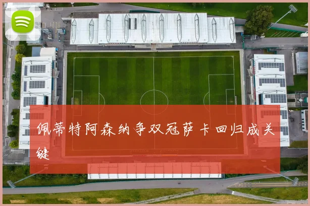 佩蒂特阿森纳争双冠萨卡回归成关键